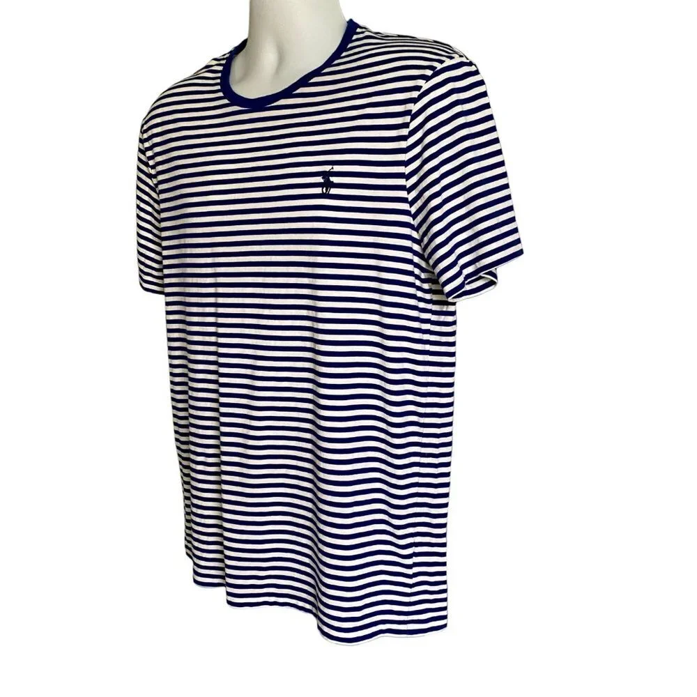 Polo by Ralph Lauren Short Sleeve Cotton Shirt Men's Large Custom Slim Fit